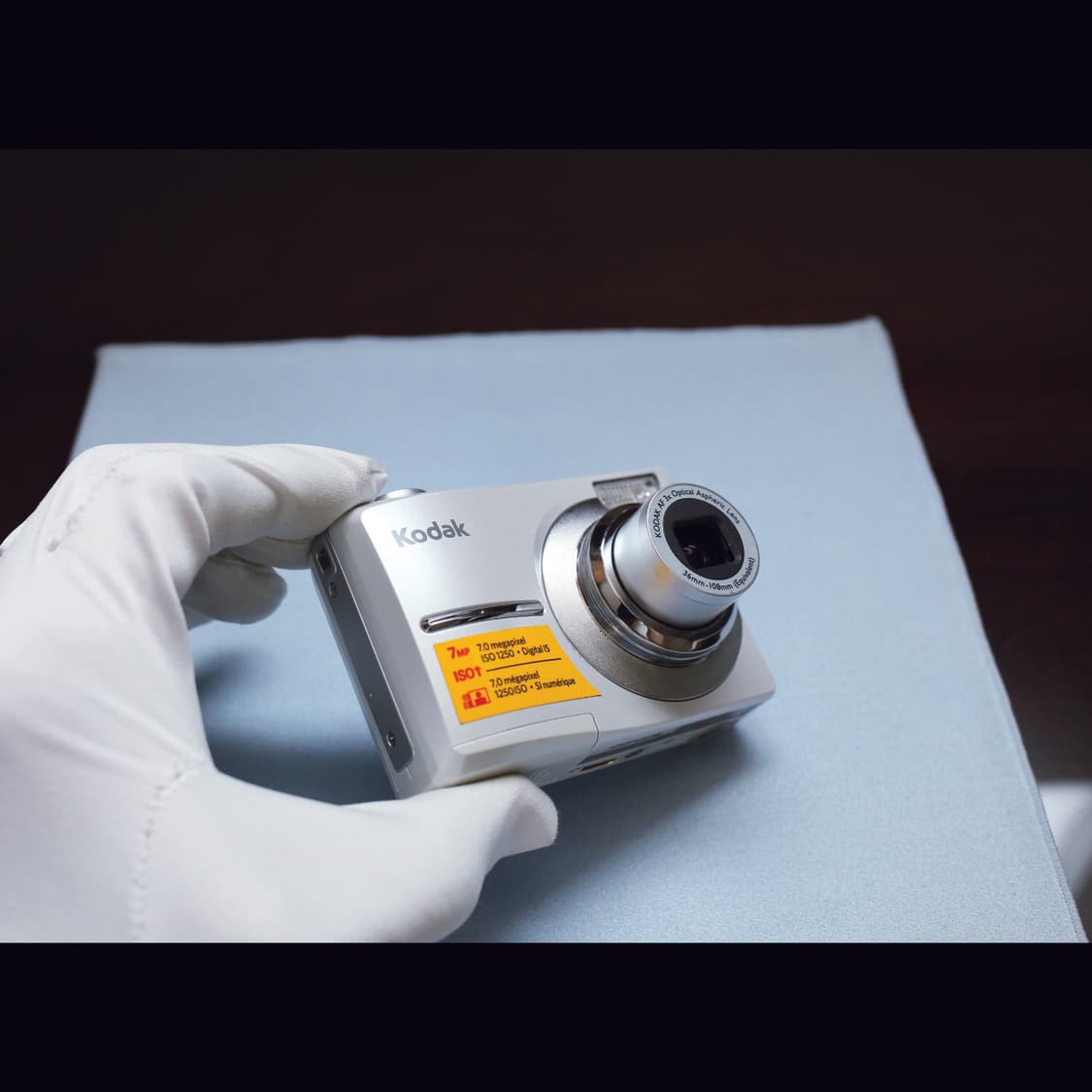 레어<준민트급><카리나>코닥 C713 펄 화이트 빈티지 디카 상품이미지4