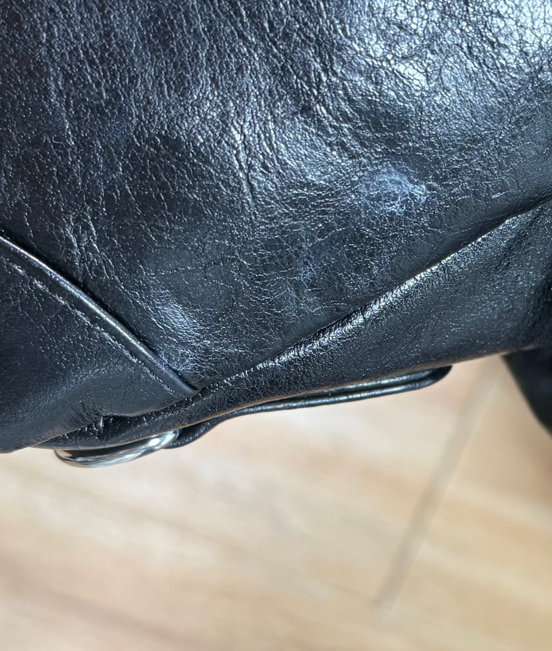 다이닛 스터드 빅백 블랙 상품이미지2