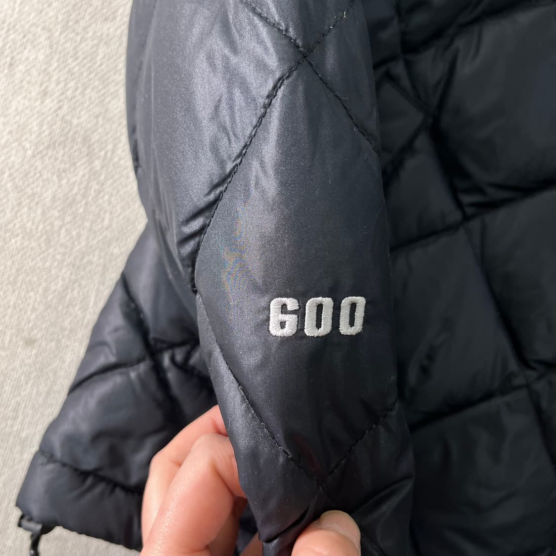 W 95 노스페이스 600 퀄팅 구스다운 패딩자켓 상품이미지4