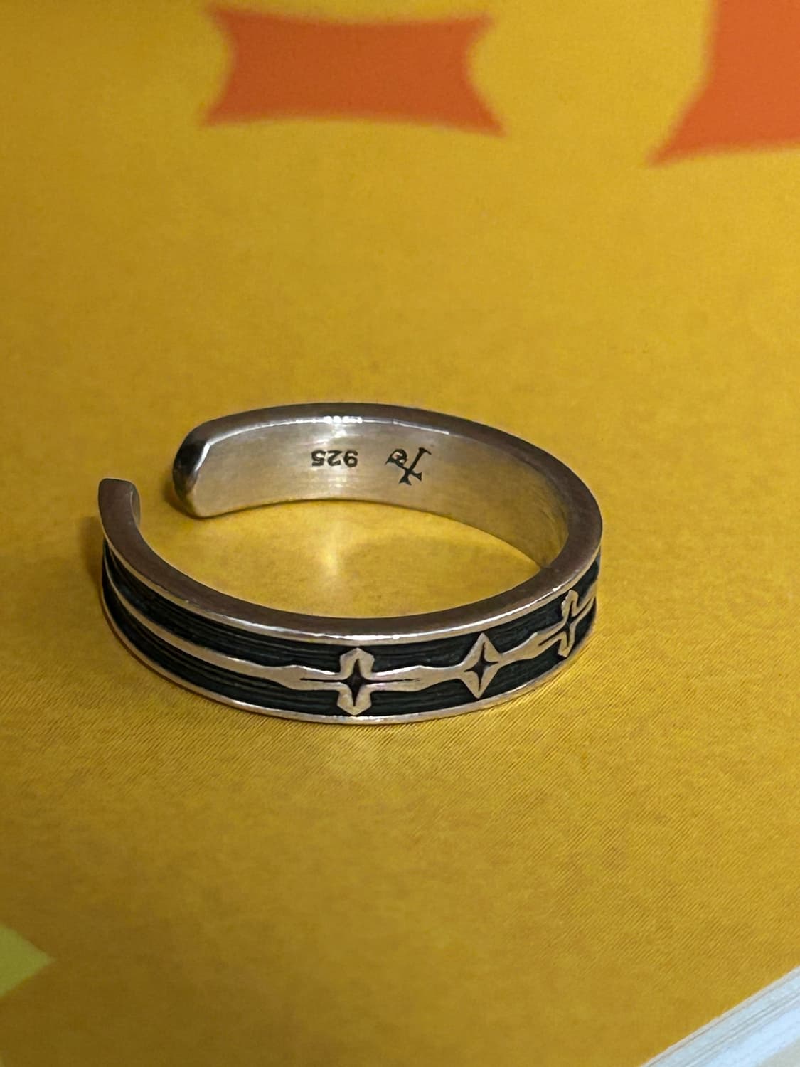 [15] 폴리테루 925 실버 링 005 스타 상품이미지3