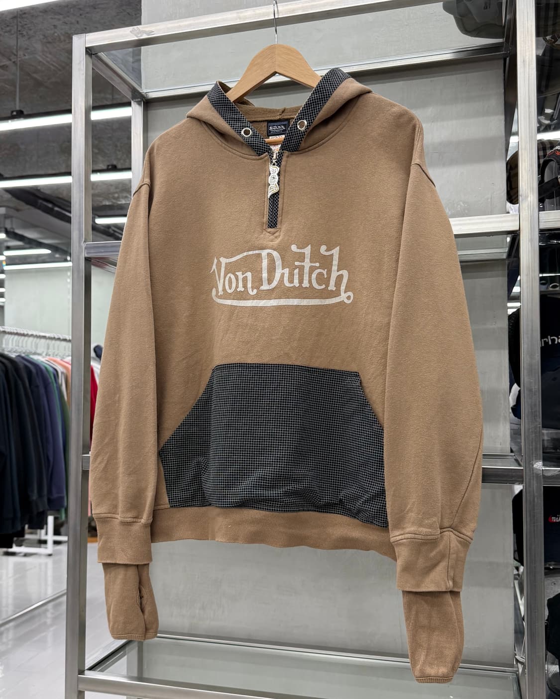 본더치 Von Dutch 00s 풀오버 스웻 후디 후드티 상품이미지2