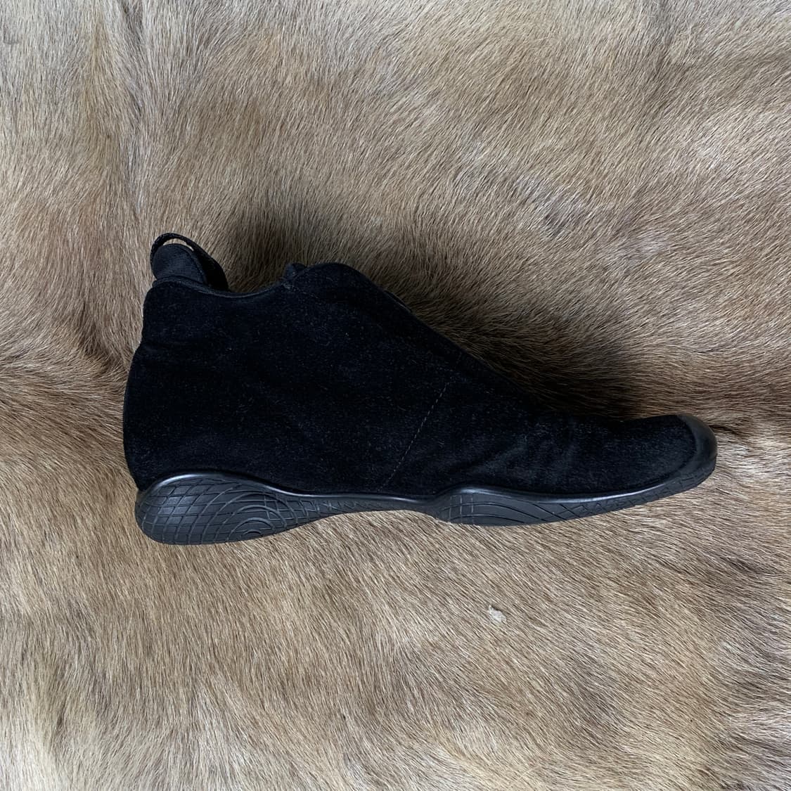 *레어* 프라다 스포츠 스퀘어토 스웨이드 슈즈 상품이미지8