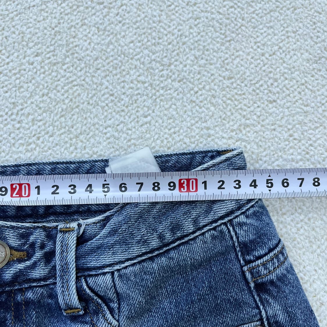 27 게스 여성 오버핏 데님 0410M 상품이미지6