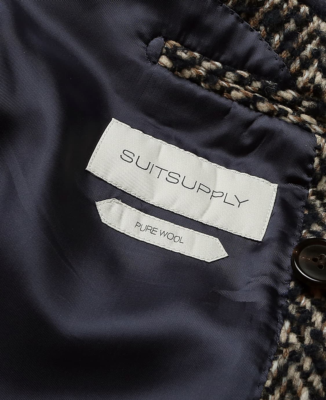 수트 서플라이 [Suit Supply] Magee 울 트위드 폴로 코트 상품이미지7