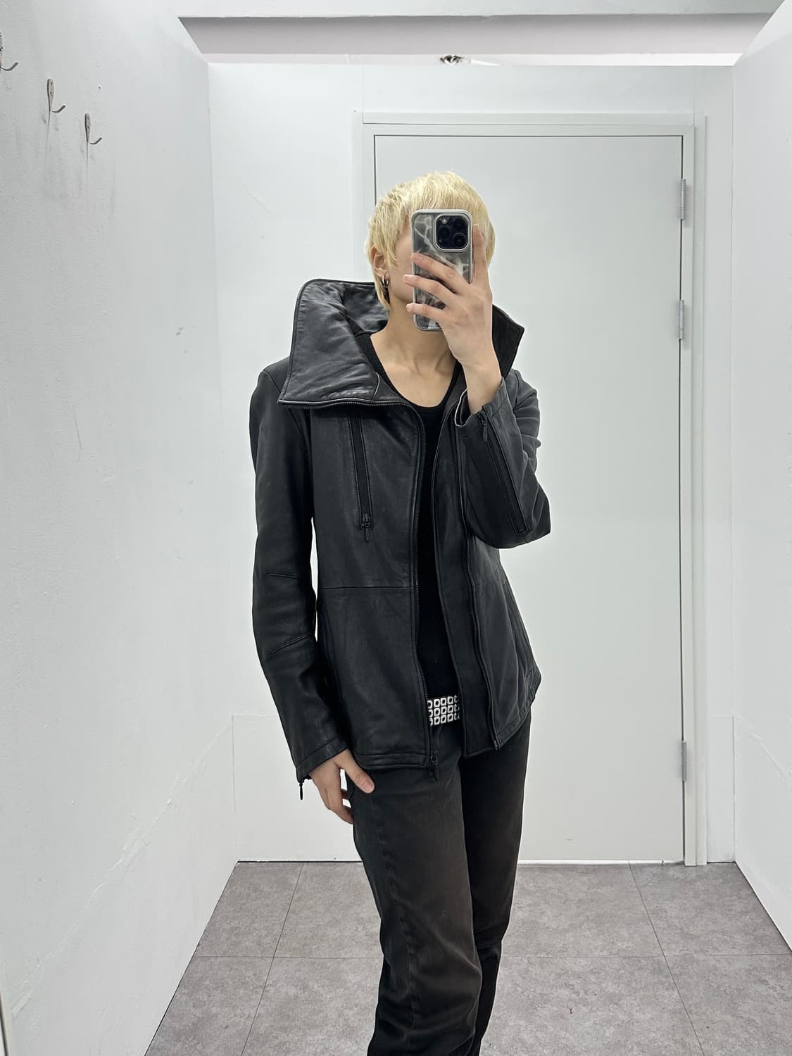 THE TWELVE Asymmetric Sheep Leather High 상품이미지5