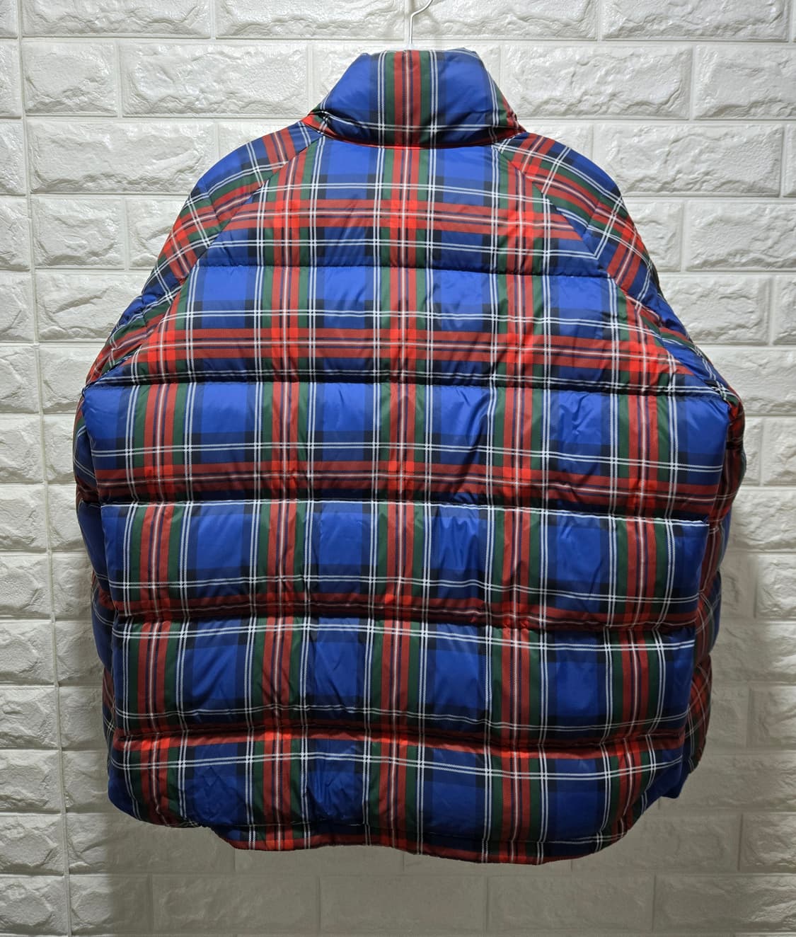 유니클로 x JW앤더슨 체크 다운 숏패딩 L 상품이미지8