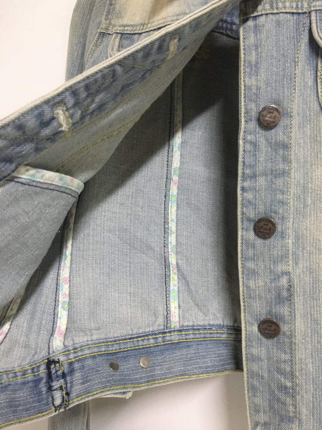 Abercrombie & Fitch 아베크롬비 데님자켓 청자켓 상품이미지5