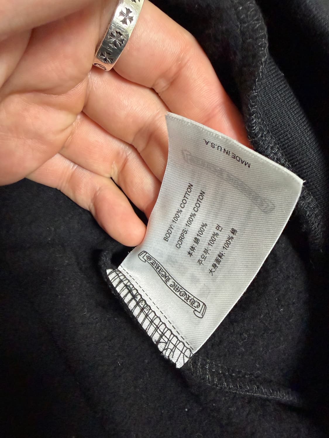 크롬하츠 플로랄 맨투맨 상품이미지5