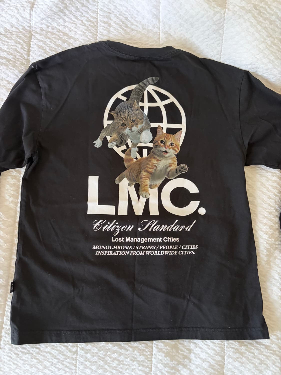 LMC 플라잉 캣츠 롱슬리브 티셔츠 블랙 m 상품이미지3