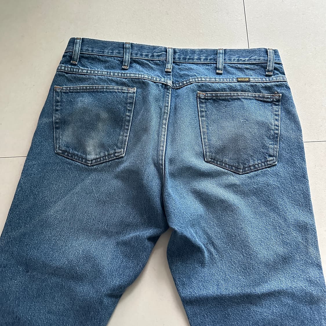 빈티지 러슬러 Rustler 데님 팬츠 38x29 멕시코산 상품이미지6