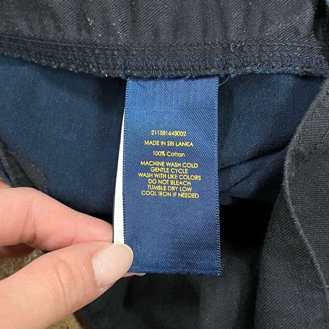 [정품/10] 폴로 랄프로렌 네이비 반바지 b8 상품이미지5