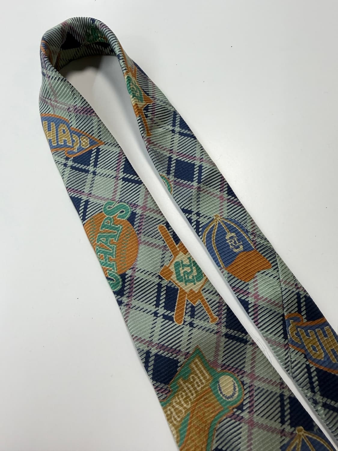 챕스 랄프로렌(CHAPS RALPH LAUREN) 실크 넥타이 9.4cm 상품이미지6