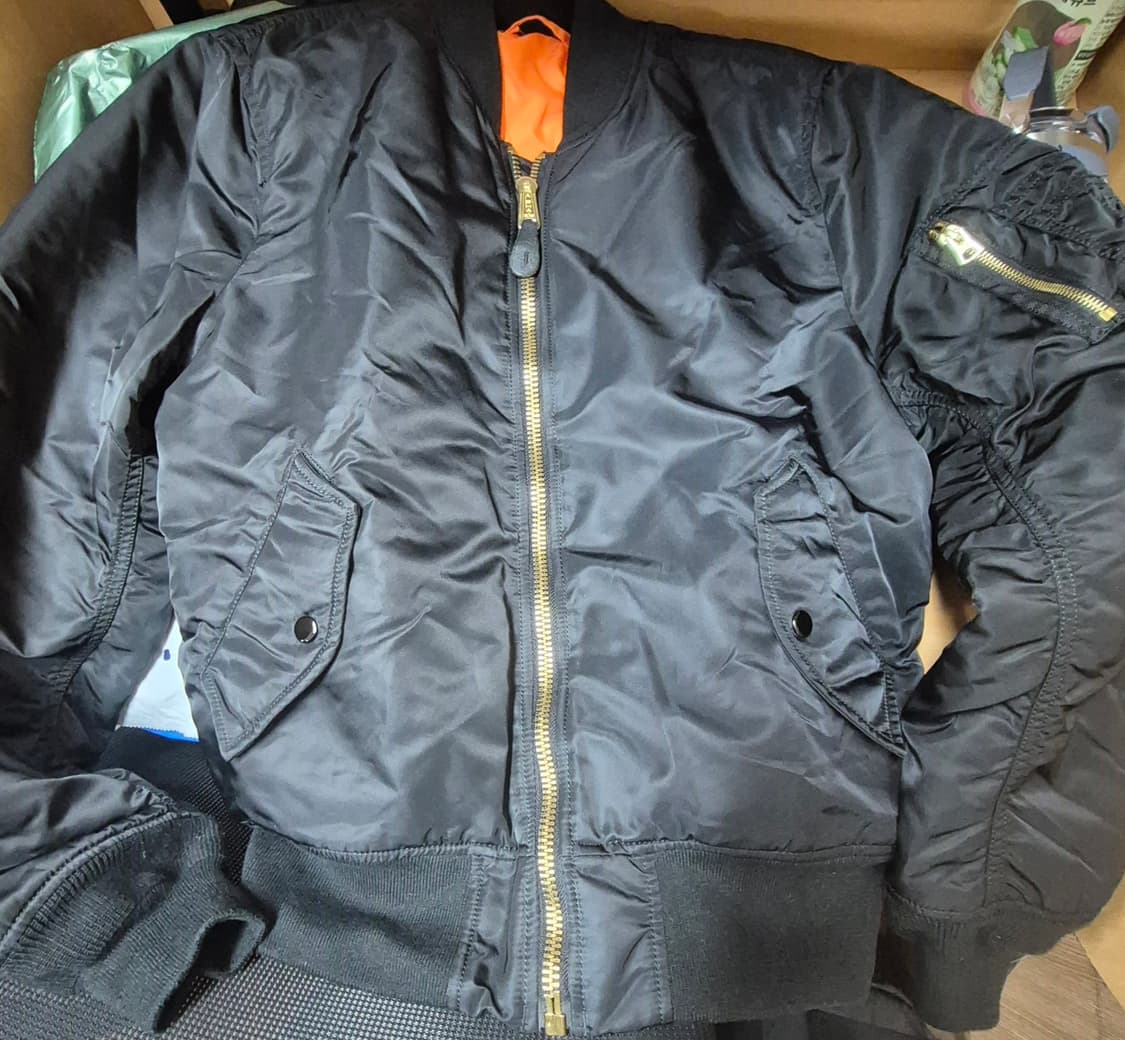 알파인더스트리 MA-1 슬림핏 L 상품이미지2