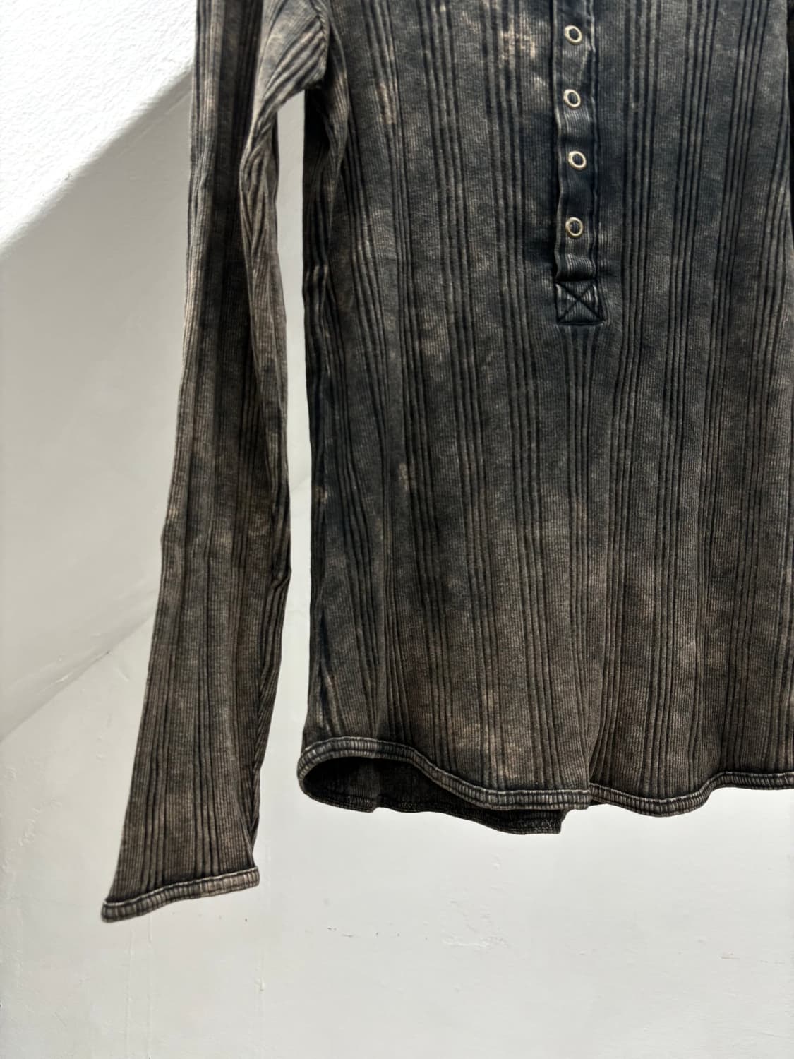 Dirt sand henley neck long sleeve   상품이미지8