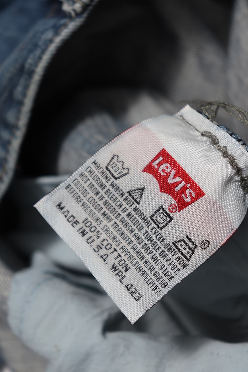 90s 리바이스 USA MADE 빅 버팔로 데님 팬츠 size 36 상품이미지6