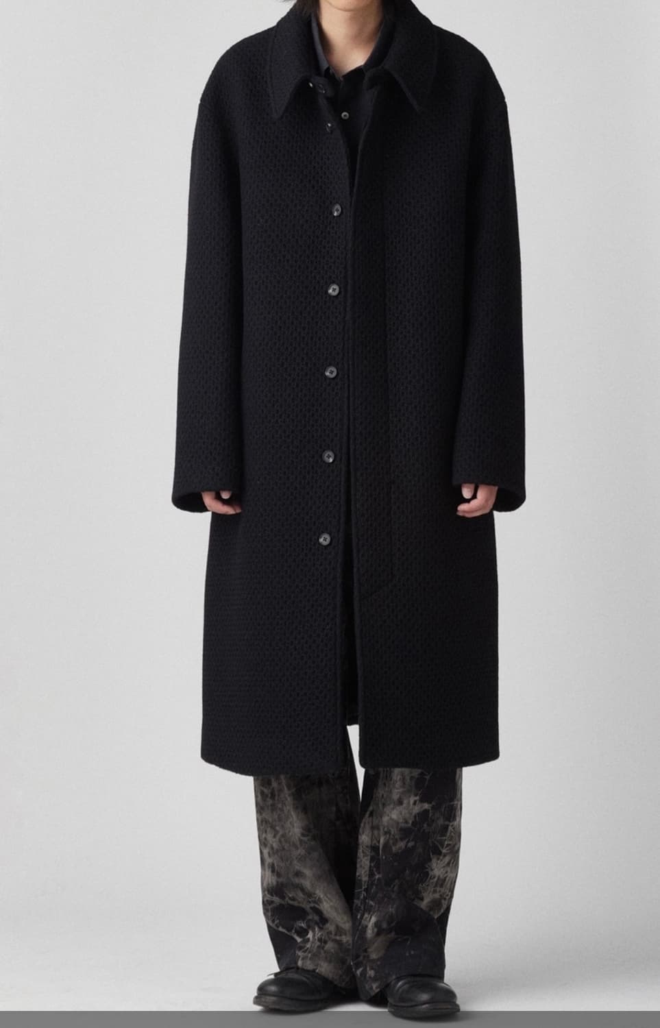 급처 ) 헤칭룸 발마칸 트위드 코트 (4size / xl 정도 희귀사이즈 상품이미지2