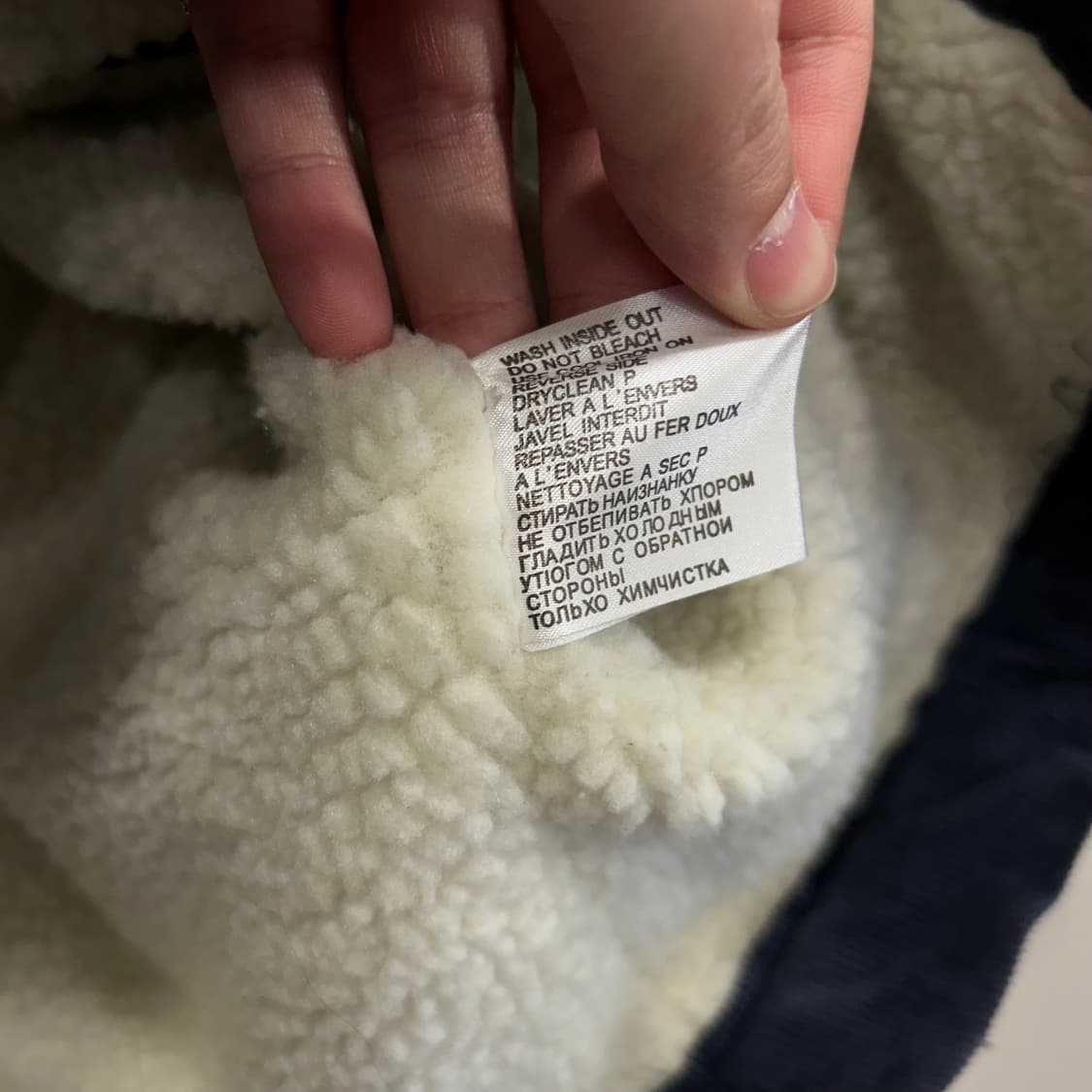 크런키 유스 코듀로이 양털 트러커 자켓 상품이미지4