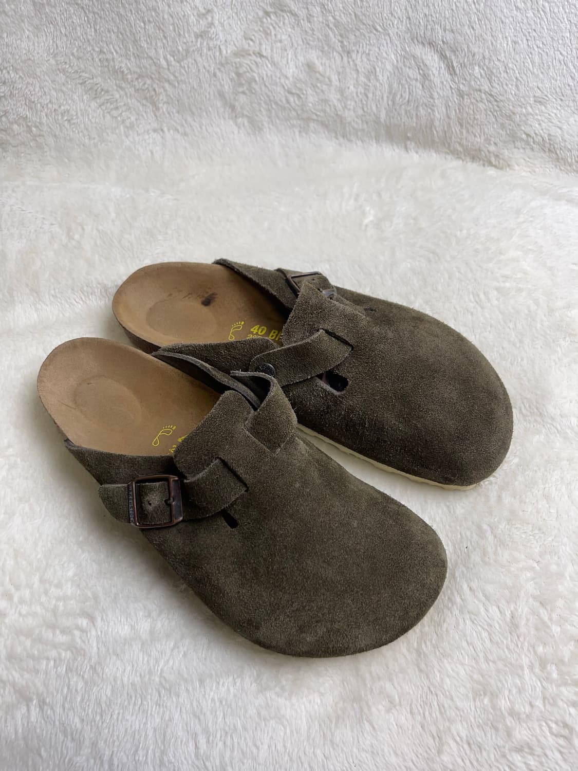 [40] 버켄스탁 보스턴 스웨이드  || 260 상품이미지3