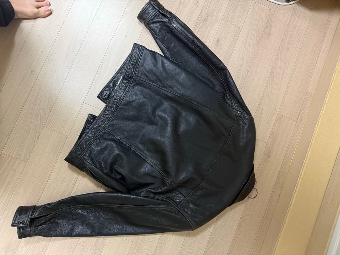 레더 트러커 자켓 상품이미지2