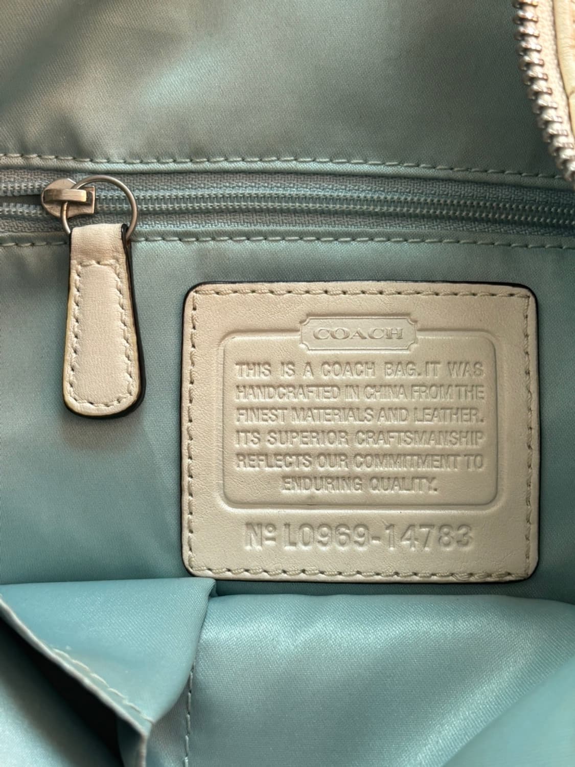 Old Coach Leather Bag 상품이미지9