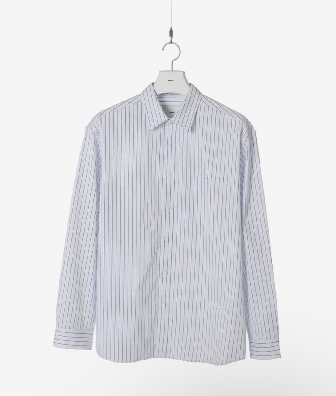 [2] 와기 Whagi 아키택트 셔츠 (삭스 스트라이프) 상품이미지2