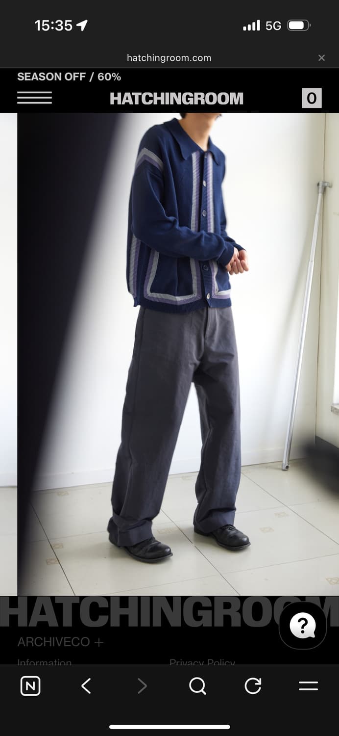 해칭룸 니트 가디건 상품이미지4