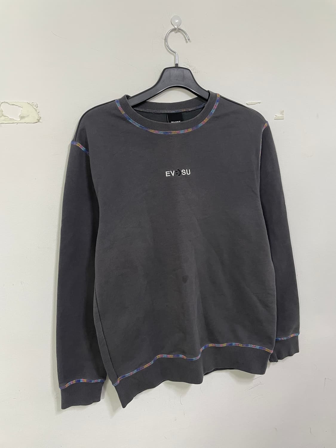 에비수 EVISU 맨투맨 그레이 상품이미지1