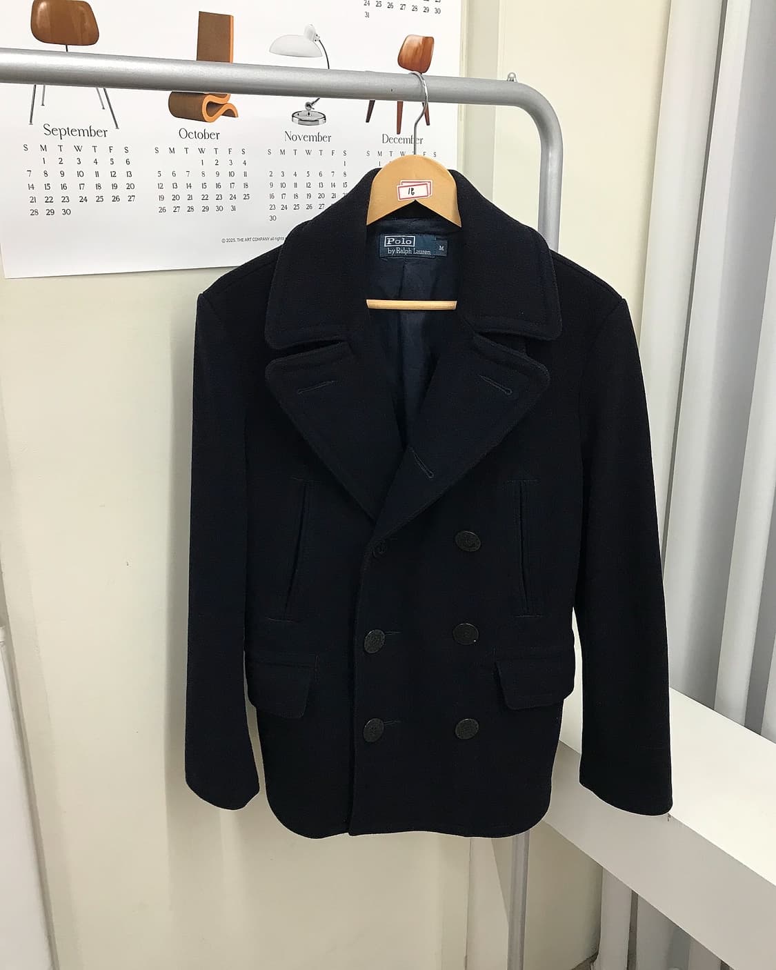 폴로 울 더블 피코트 상품이미지1