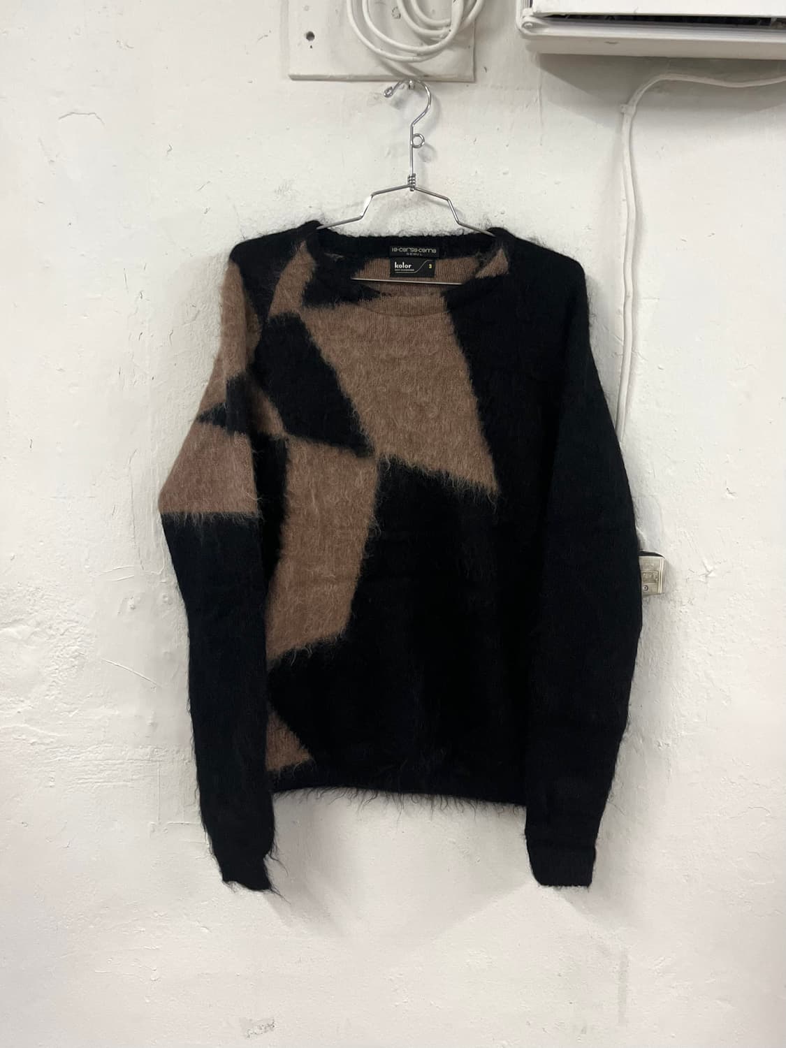 KOLOR 칼라 알파카 모헤어 니트 상품이미지1