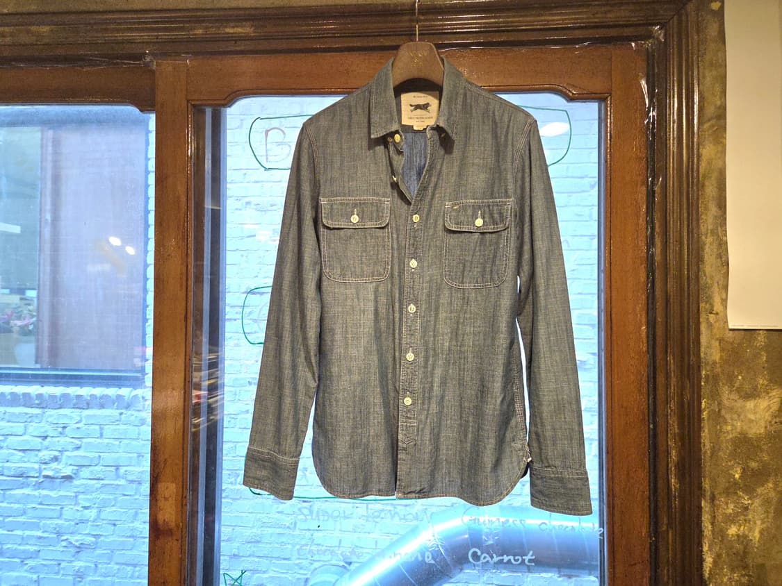 오베이 샴브레이 셔츠 상품이미지1