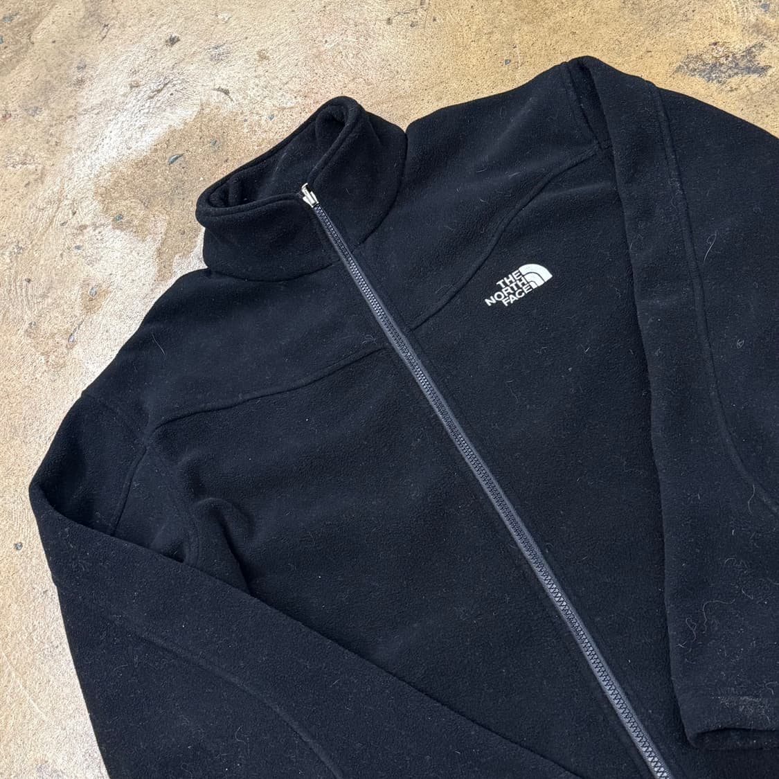 [정품/XL] 노스페이스 블랙 풀집업 플리스 b19 상품이미지1