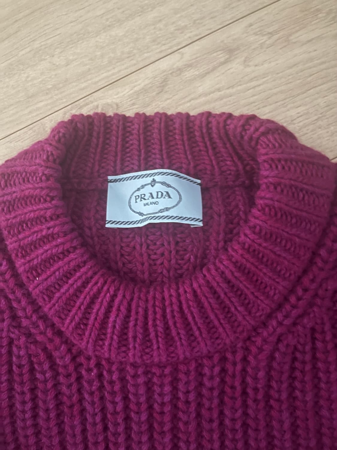 프라다 컬렉션 캐시미어 니트  상품이미지3