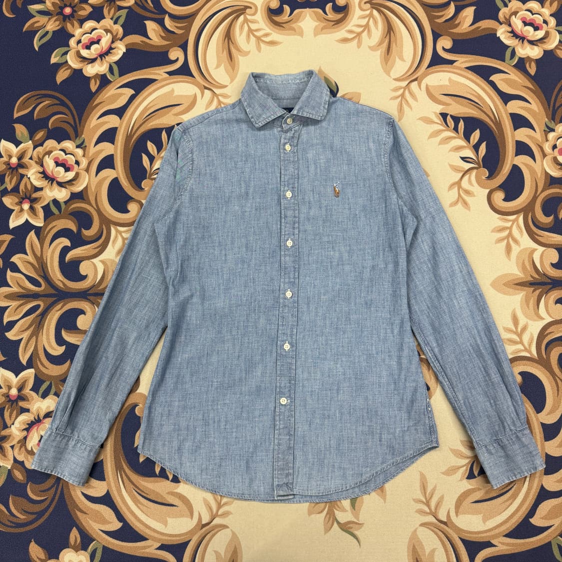 (우먼즈S)폴로 랄프로렌 샴브레이 셔츠 상품이미지1