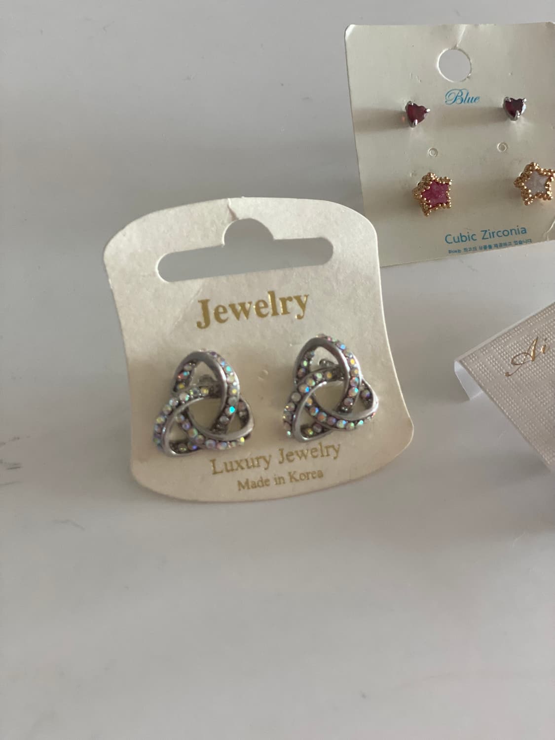 새상품 귀걸이 3종세트 상품이미지3