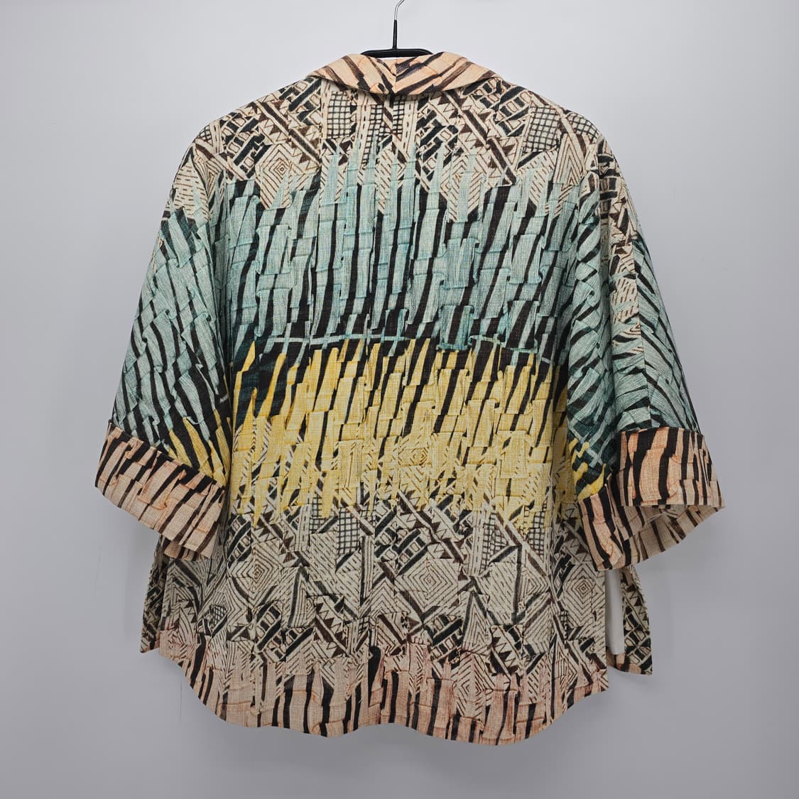 자라 베이직 프린트 기모노 블레이저 카프탄 프록 재킷 상품이미지10