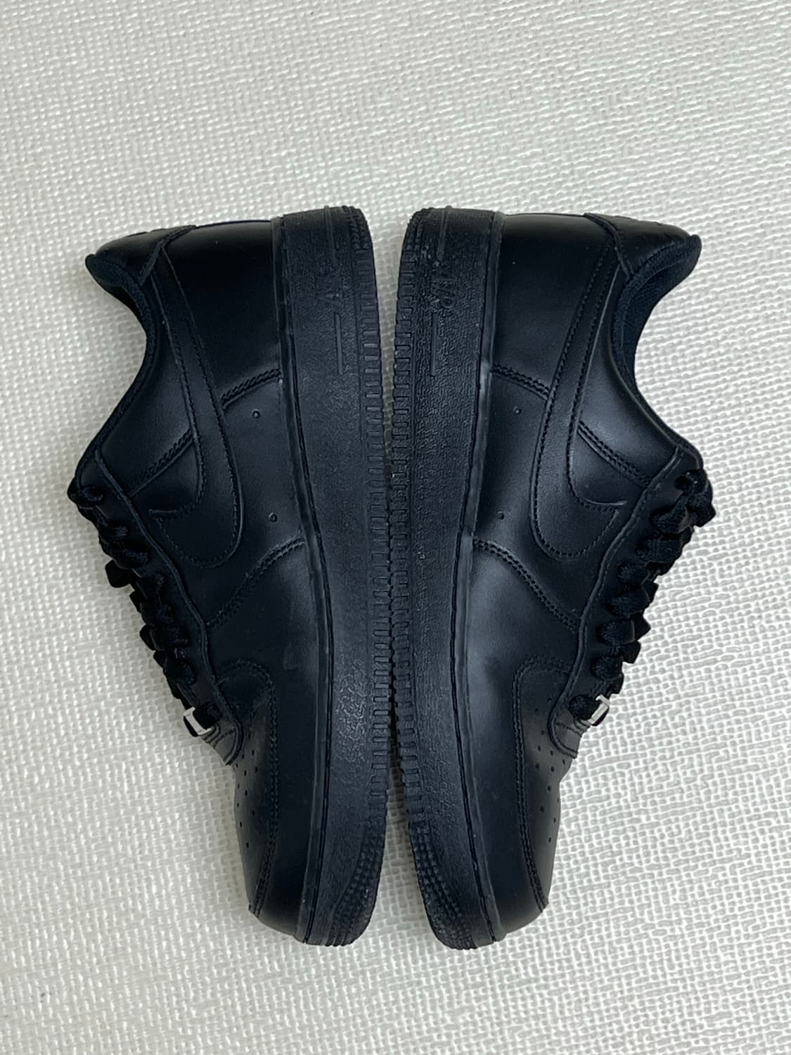 나이키 에어포스1 올블랙  상품이미지6