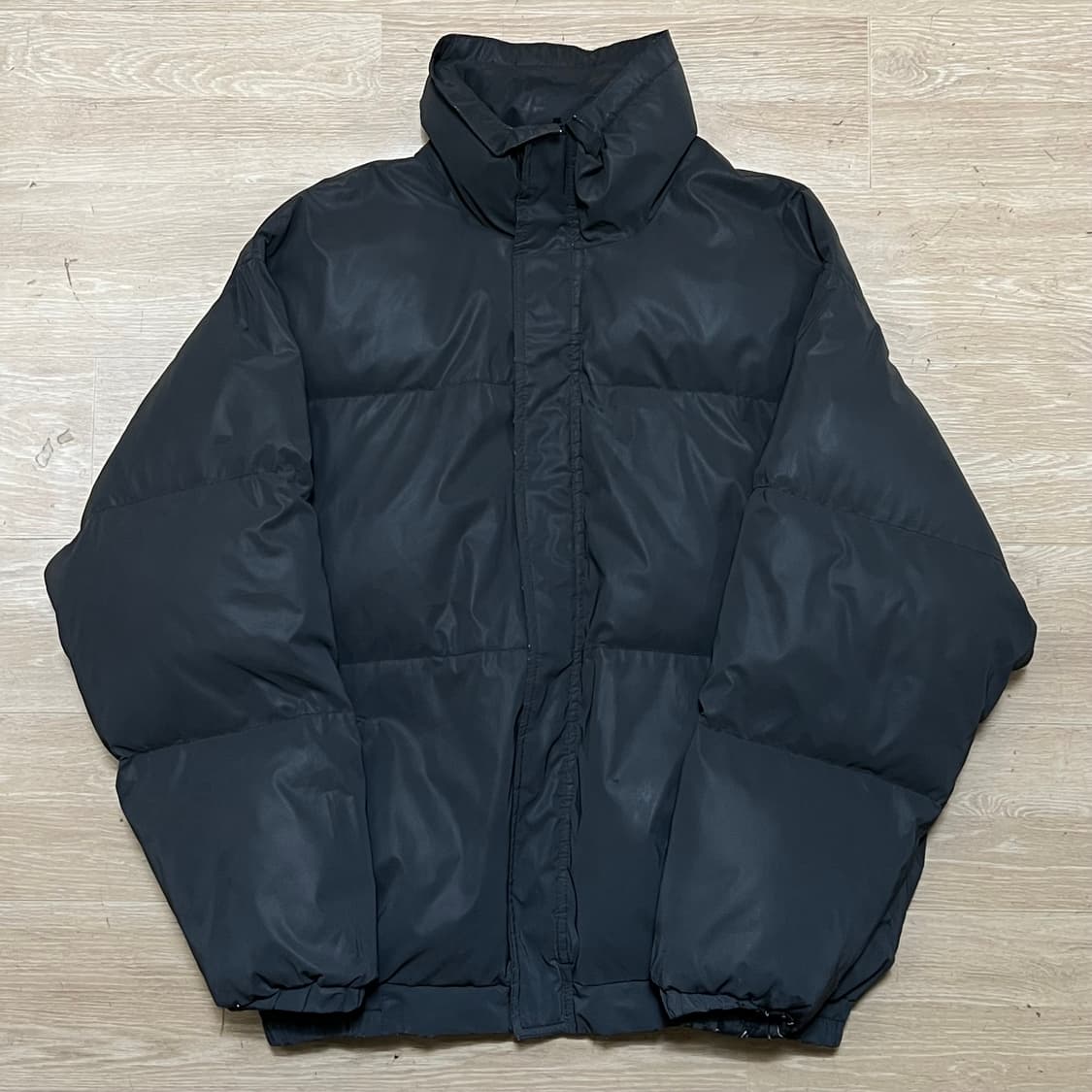 피어오브갓 에센셜 리플렉티브 스탠드넥 푸퍼패딩 점퍼 [그레이] M/95 상품이미지1