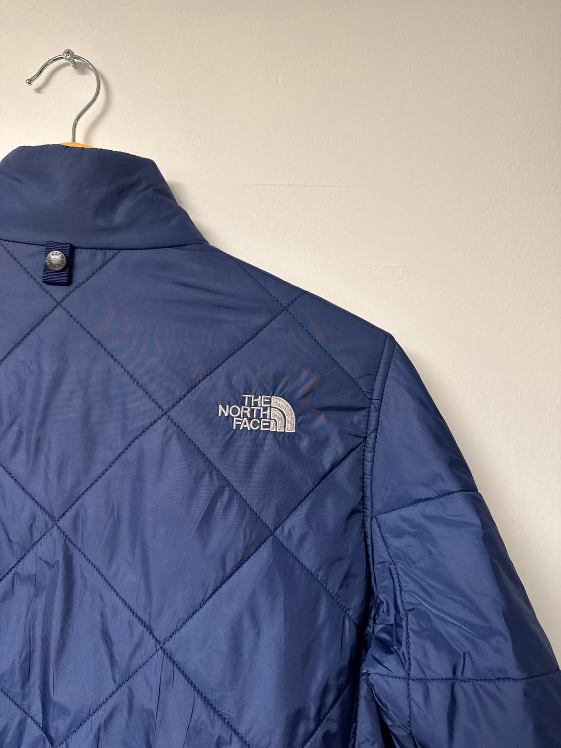 노스페이스 네이비 다이아몬드 퀼팅 경량패딩 자켓 95 상품이미지5