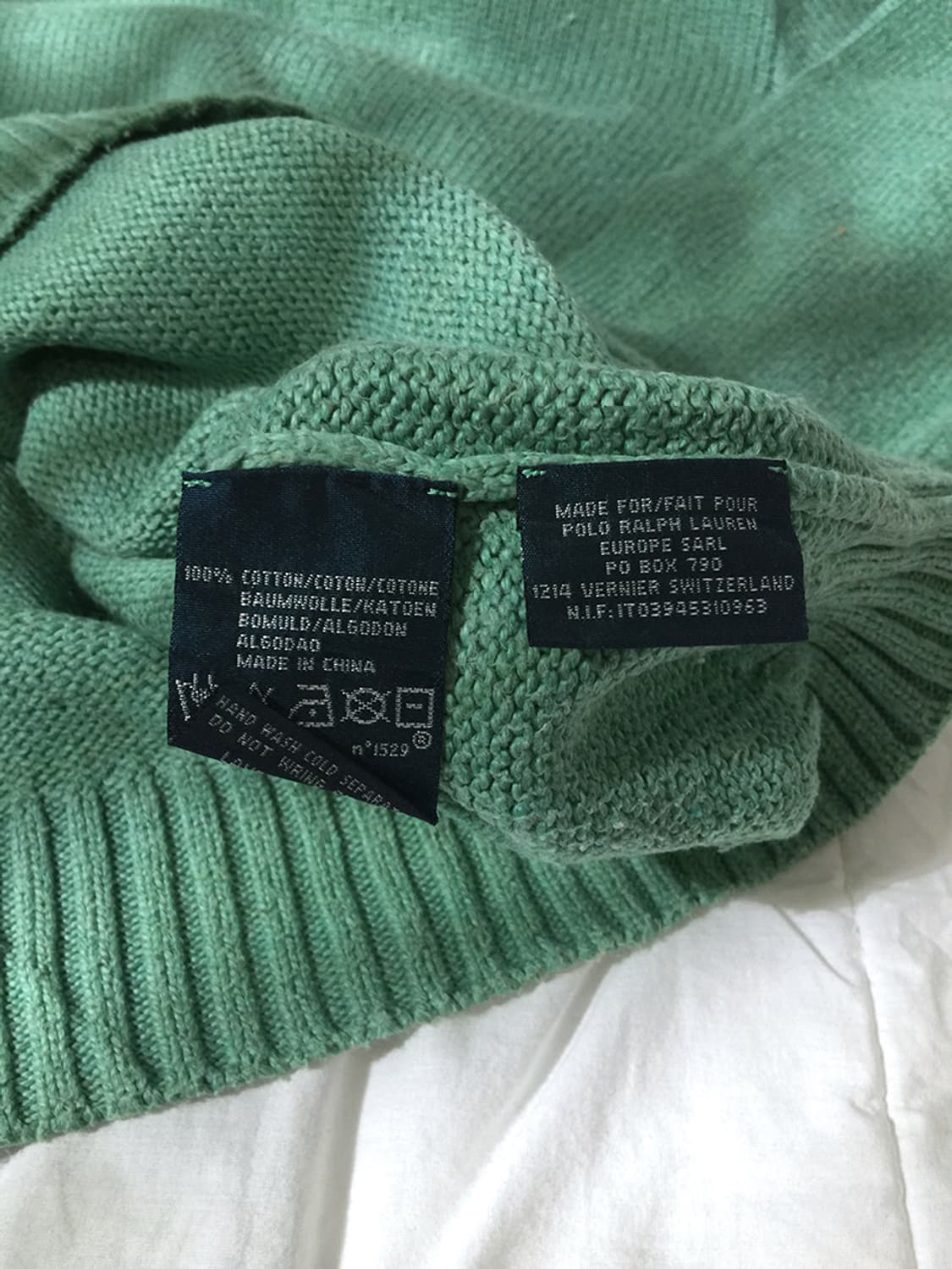 (MAN) 폴로랄프로렌 니트 스웨터 L 상품이미지4