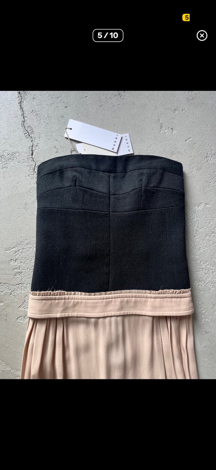 마르니 튜브탑 드레스 상품이미지5