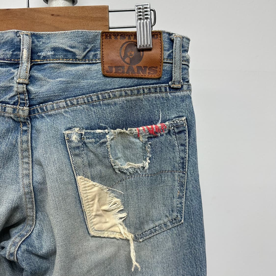 히스테릭글래머 데미지 디자인 데님 팬츠 상품이미지9