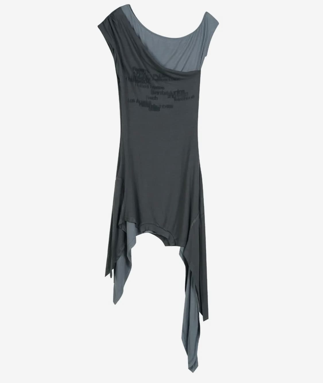 오디너리 홀리데이 언밸런스 언발란스 오프숄더 원피스  상품이미지2