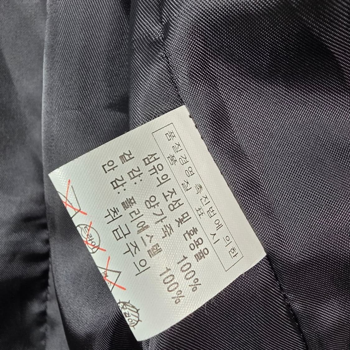 FOXHOUND 스티치 디테일 천연 양가죽 레더 블레이저 66 상품이미지7