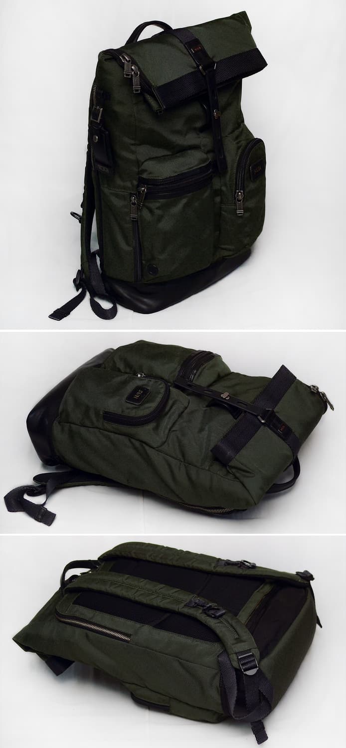 투미 (TUMI) 알파 브라보 루크 롤탑 빅백팩 스프루스 그린 상품이미지3