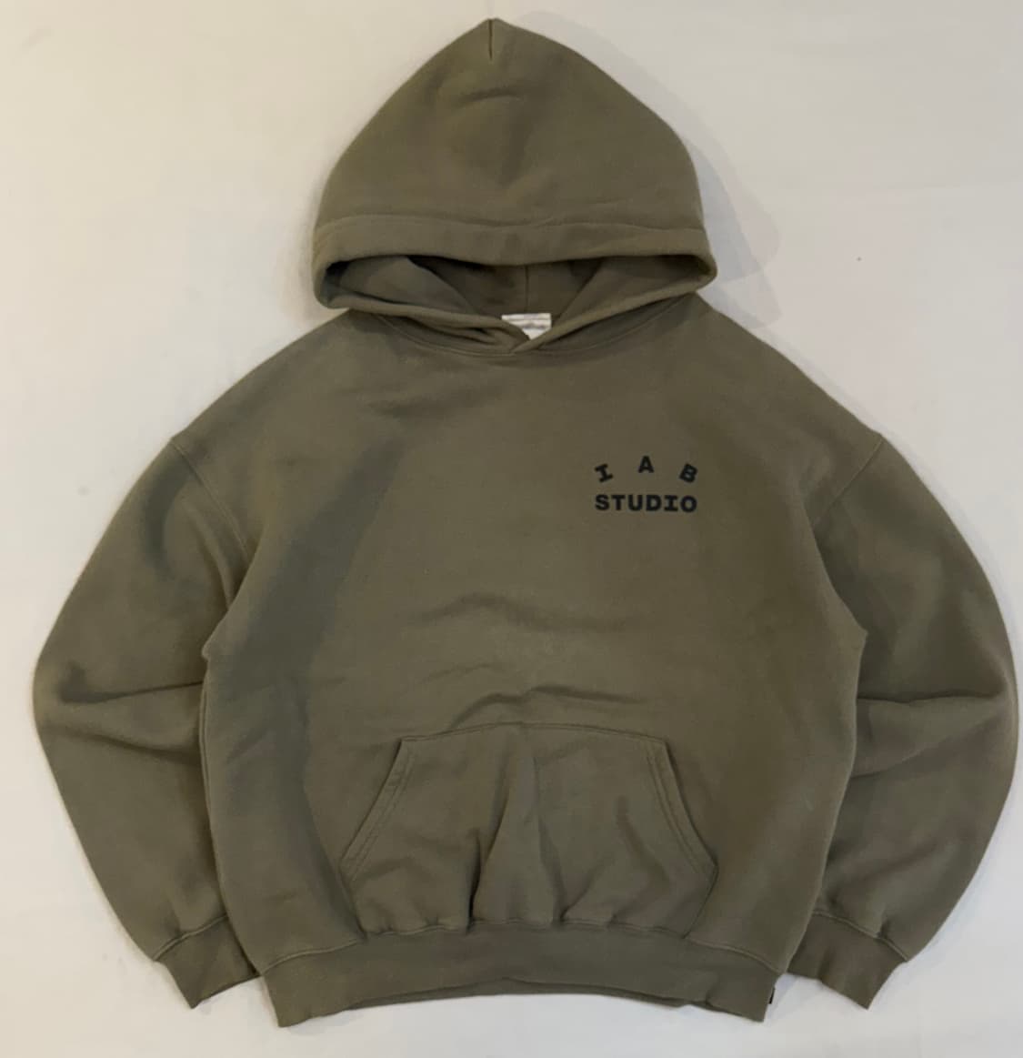 아이앱 스튜디오 후드티 카키 올리브 상품이미지5