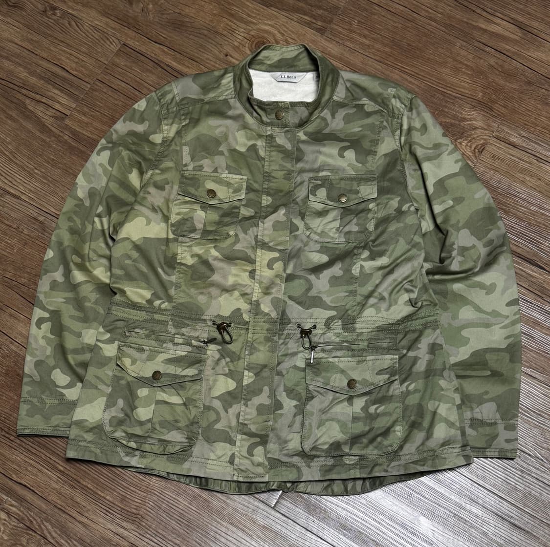 [M] 엘엘빈 카모 플라쥬 밀리터리 쉐르파 자켓 상품이미지2