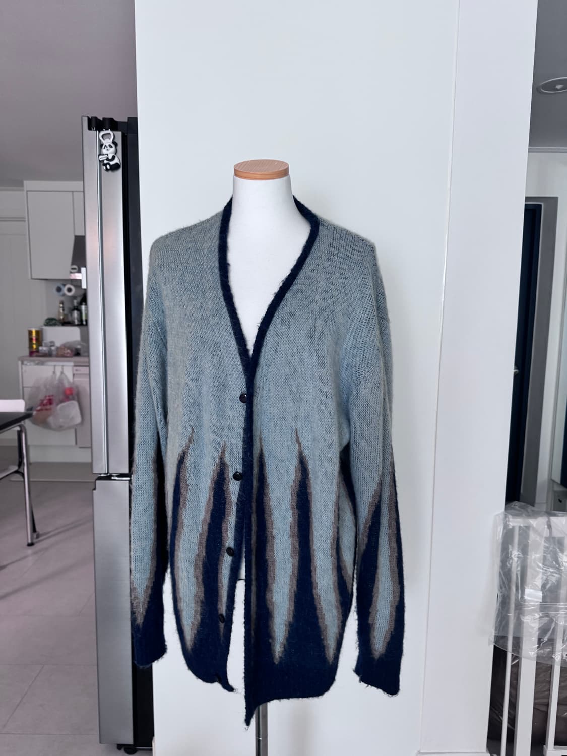 니들스 불꽃 가디건 상품이미지1