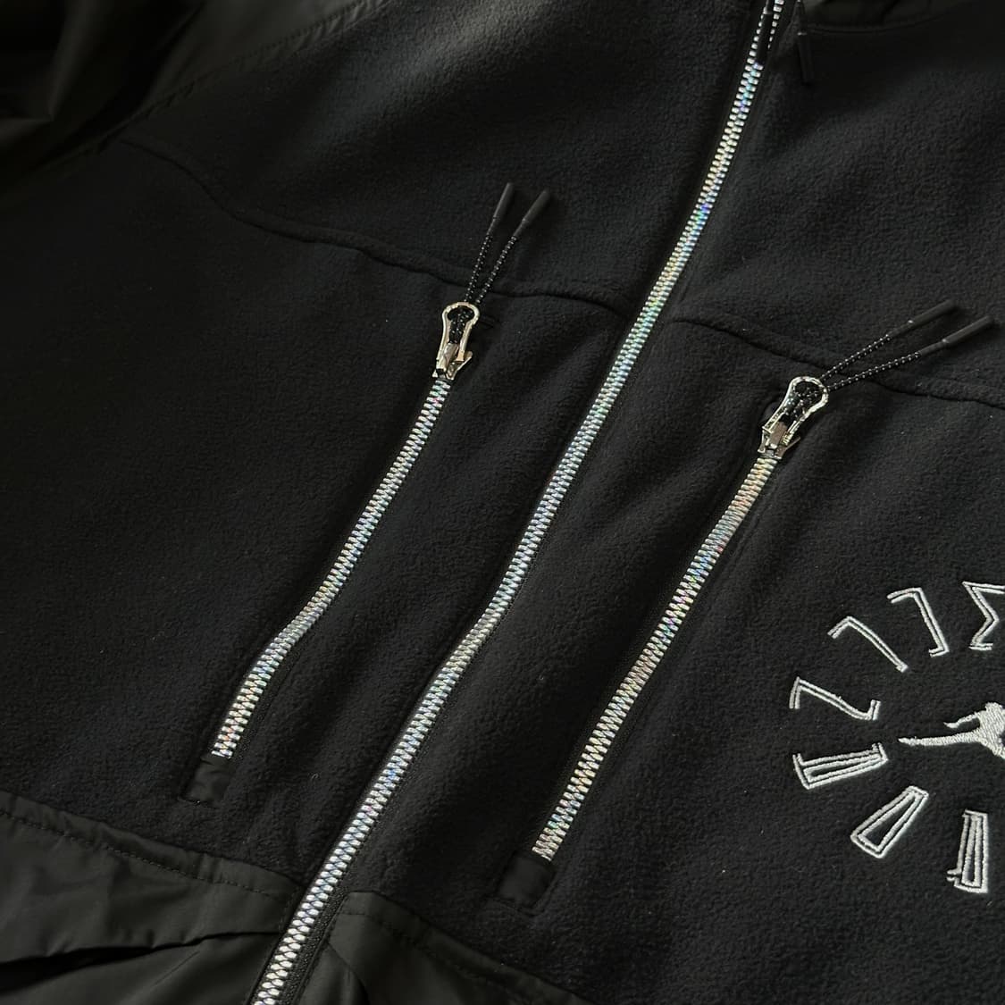 나이키 조던 플리스 오로라 바람막이 자켓 블랙 루즈핏 M 상품이미지5