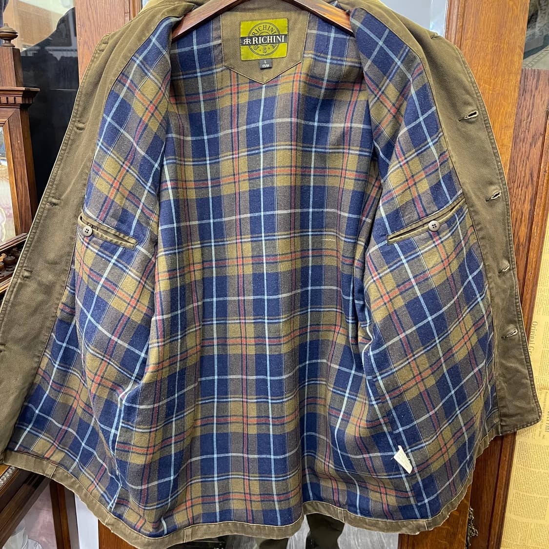 vintage RICHINI work jacket 상품이미지5