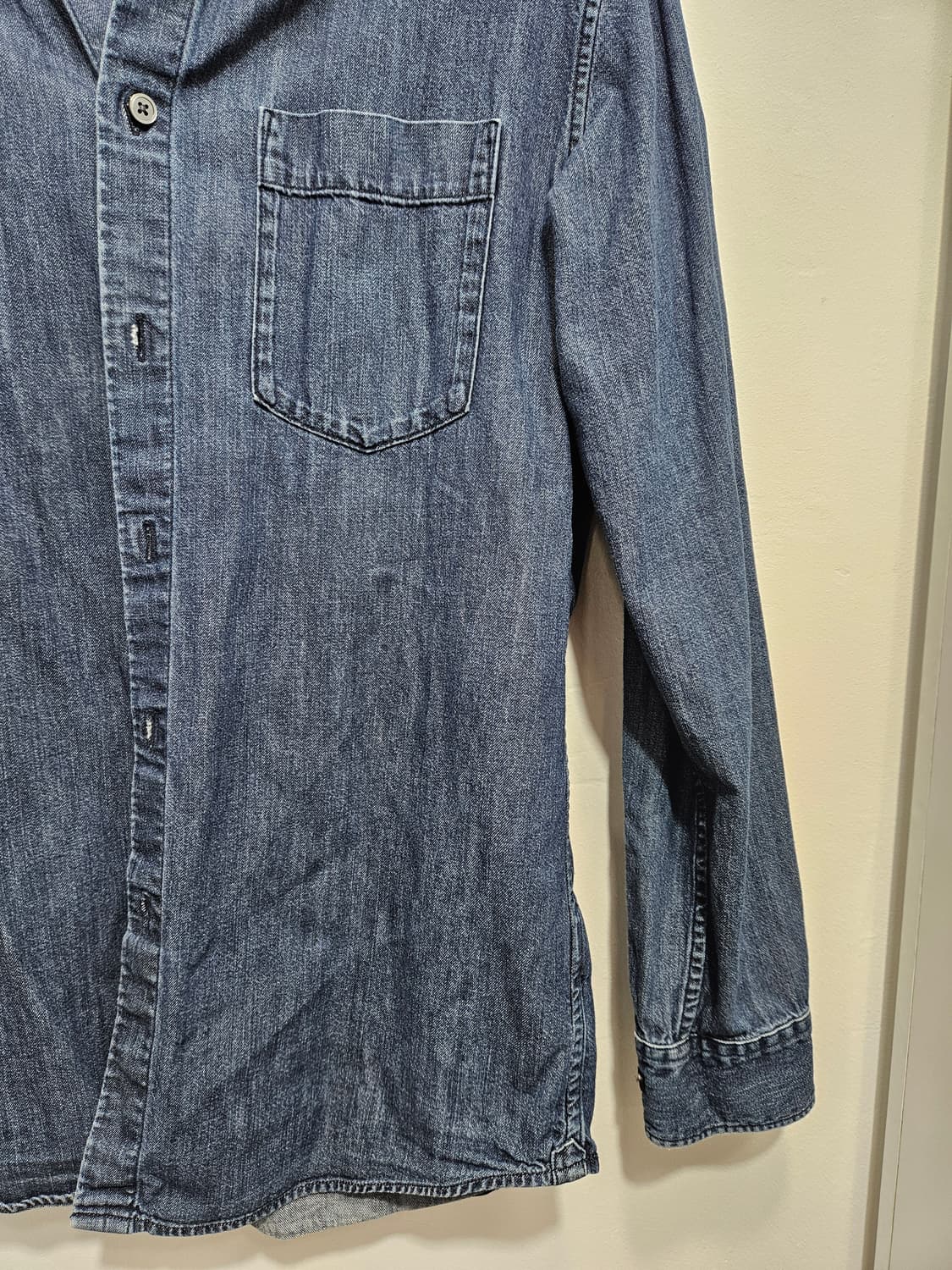 유니클로 데님 셔츠 L 상품이미지6